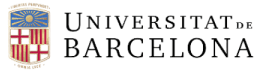 logotipo de la Universitat de Barcelona