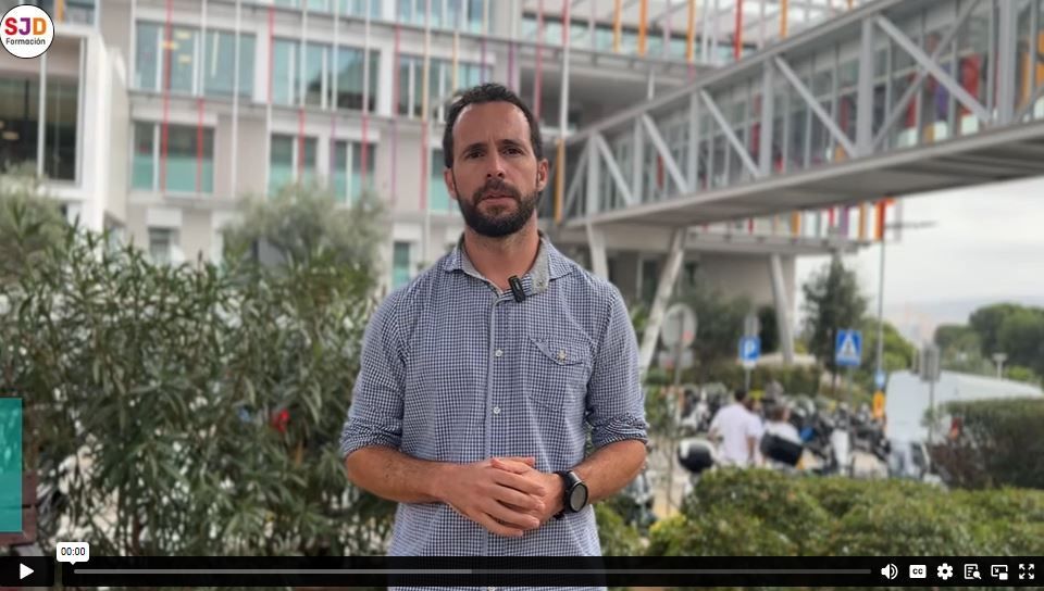 Captura del vídeo de presentación del curso de Ecografía torácica en el niño y neonato crítico