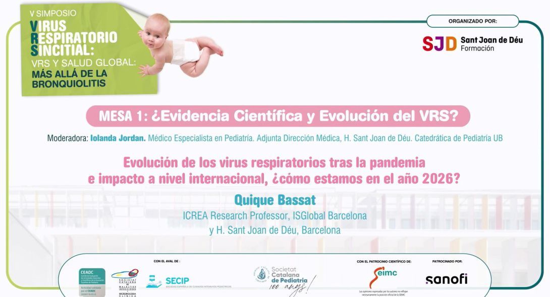 Poster de la Mesa 1 del V Simposio VRS